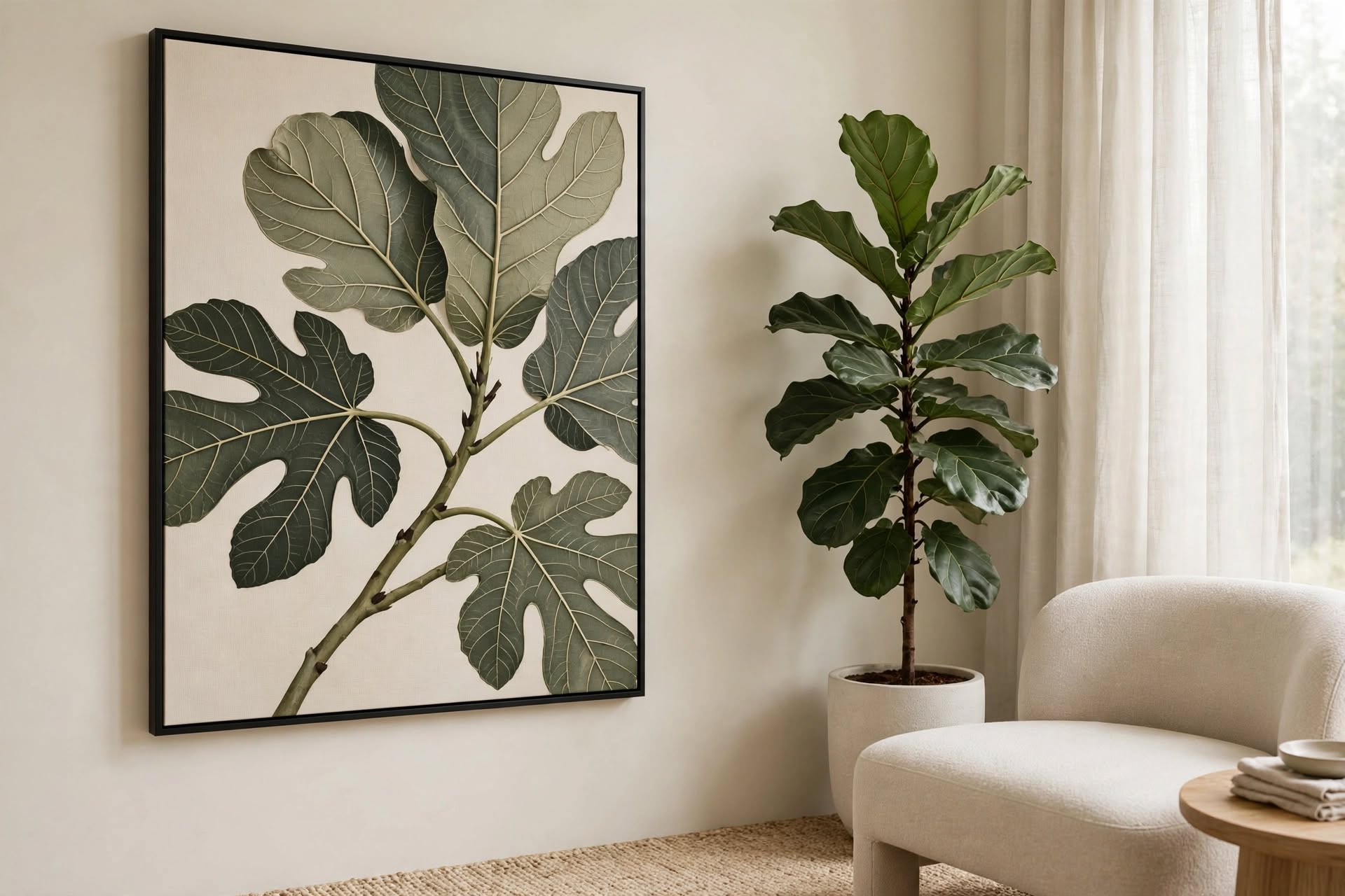Fiddle Leaf Fig Study
